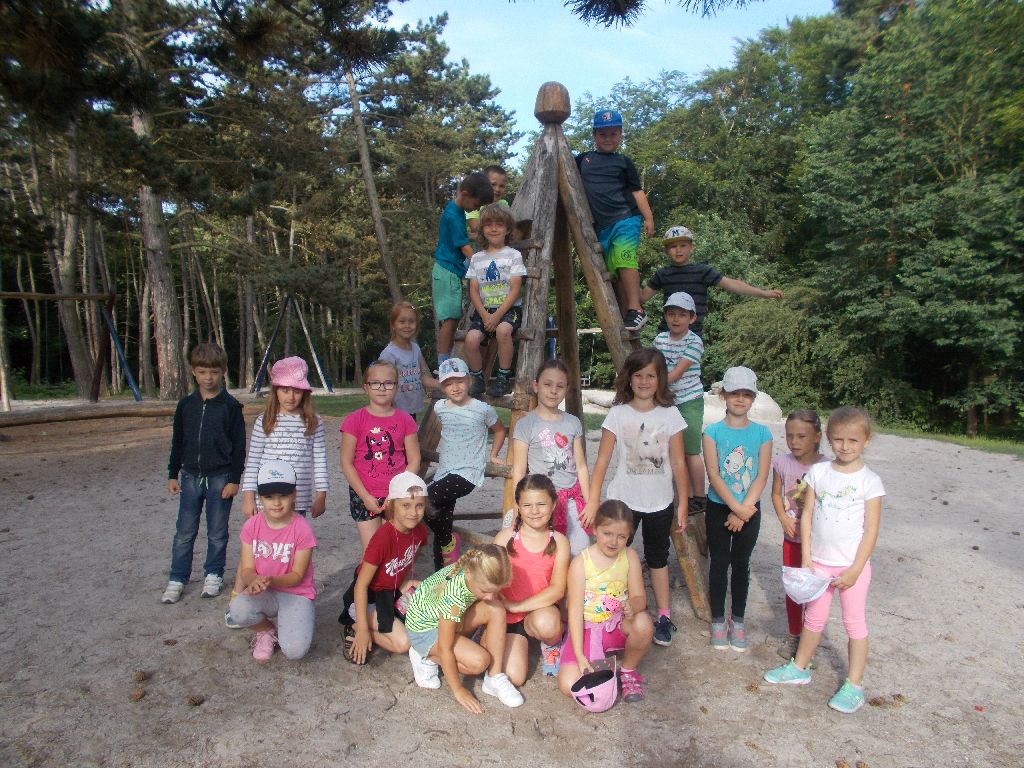 Prvňáci na výletě