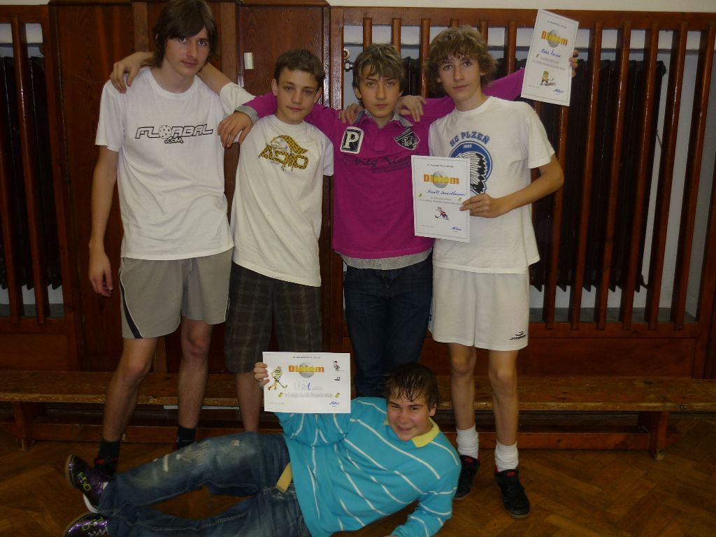 Vánoční florbalový turnaj chlapců