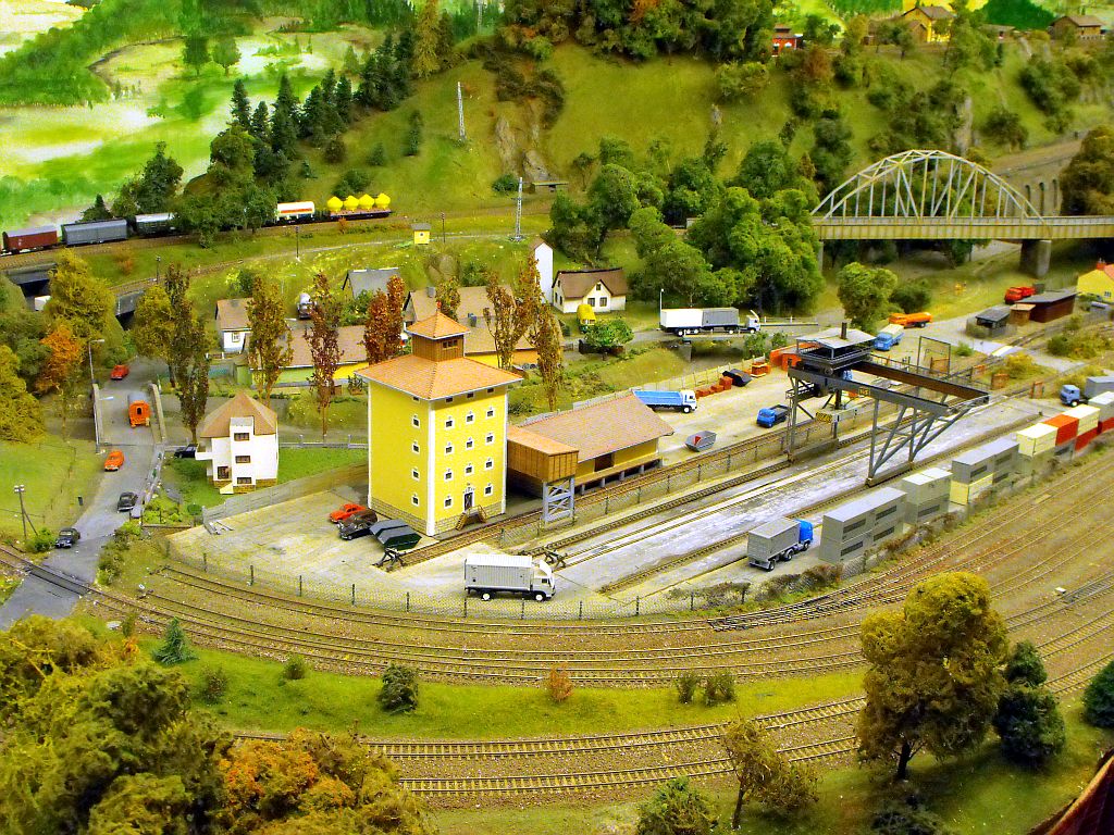 Na výstavě železničních modelů