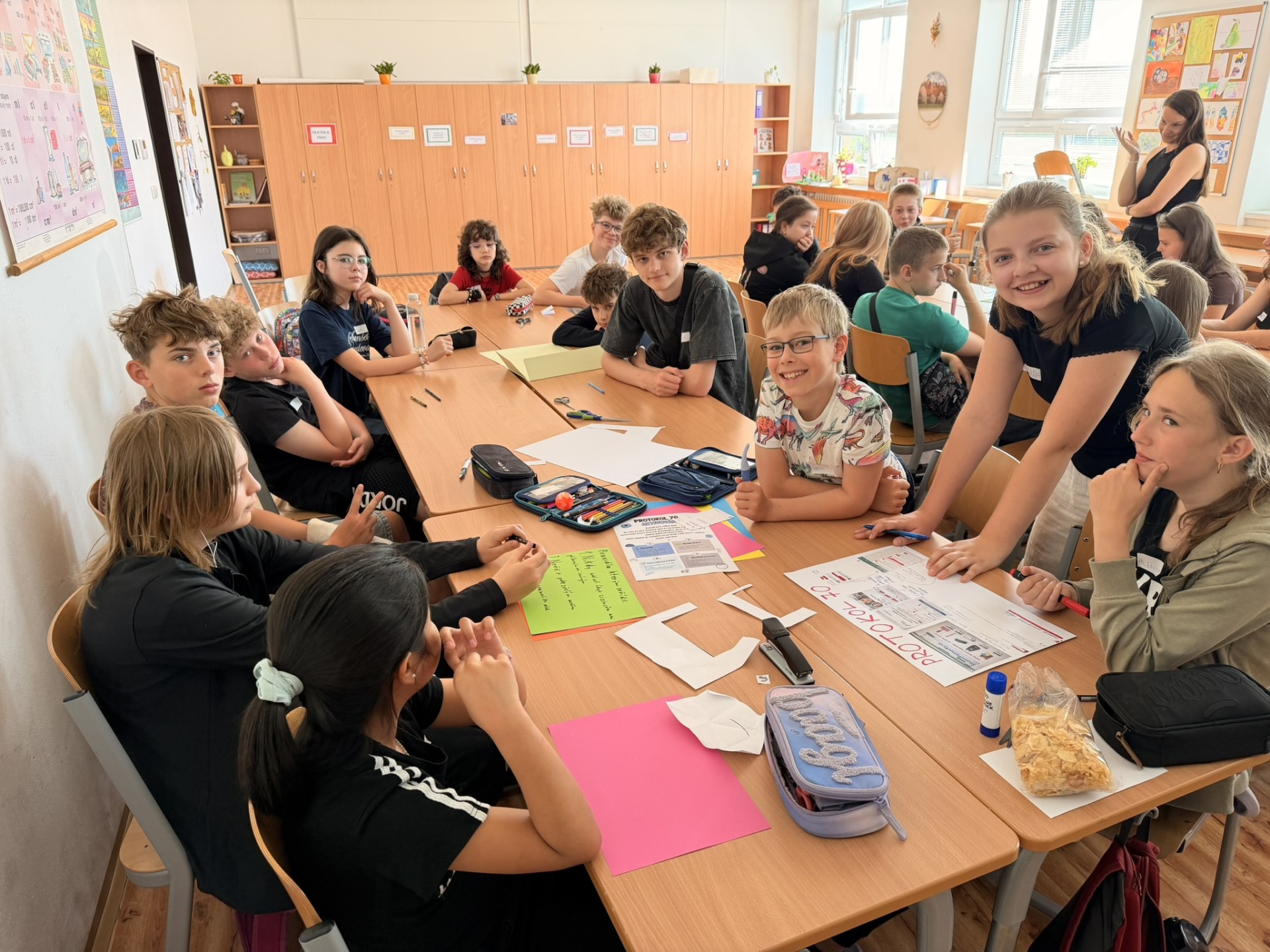 Projekt: Kyberútok na naší škole ODVRÁCEN!