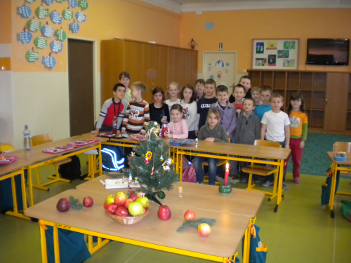Besídka ve třídě