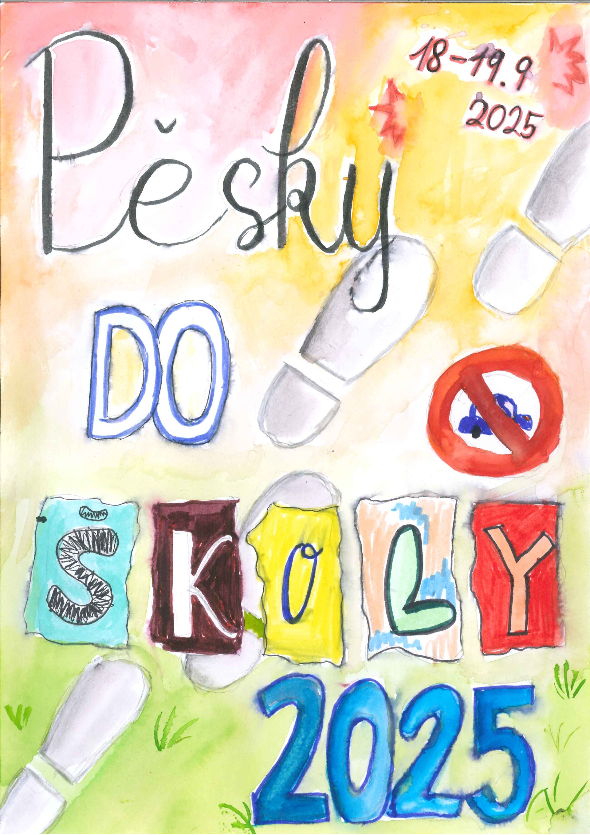 Pěšky do školy 18. - 19. září 2025