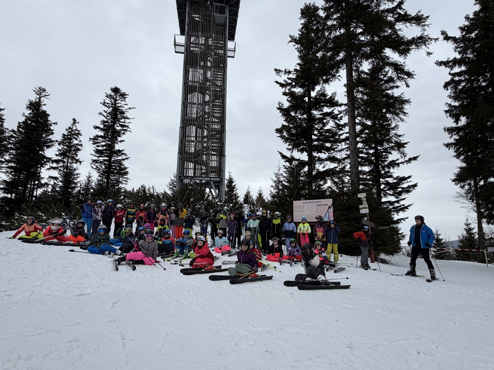 Lyžařský kurz 5. roč.
