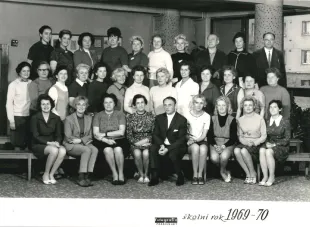 Fotografie pedagogických sborů školy