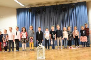 Předání Slabikáře 1. D