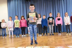 Předání Slabikáře 1. C