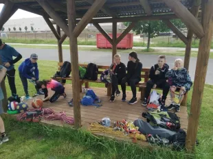 Kroužek lezení venku