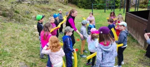 1.A a 1.C na škole v přírodě