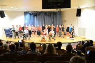 Vánoční besídka 5.A, 5.B