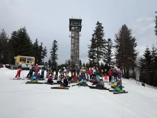 Lyžařský kurz 4. roč.