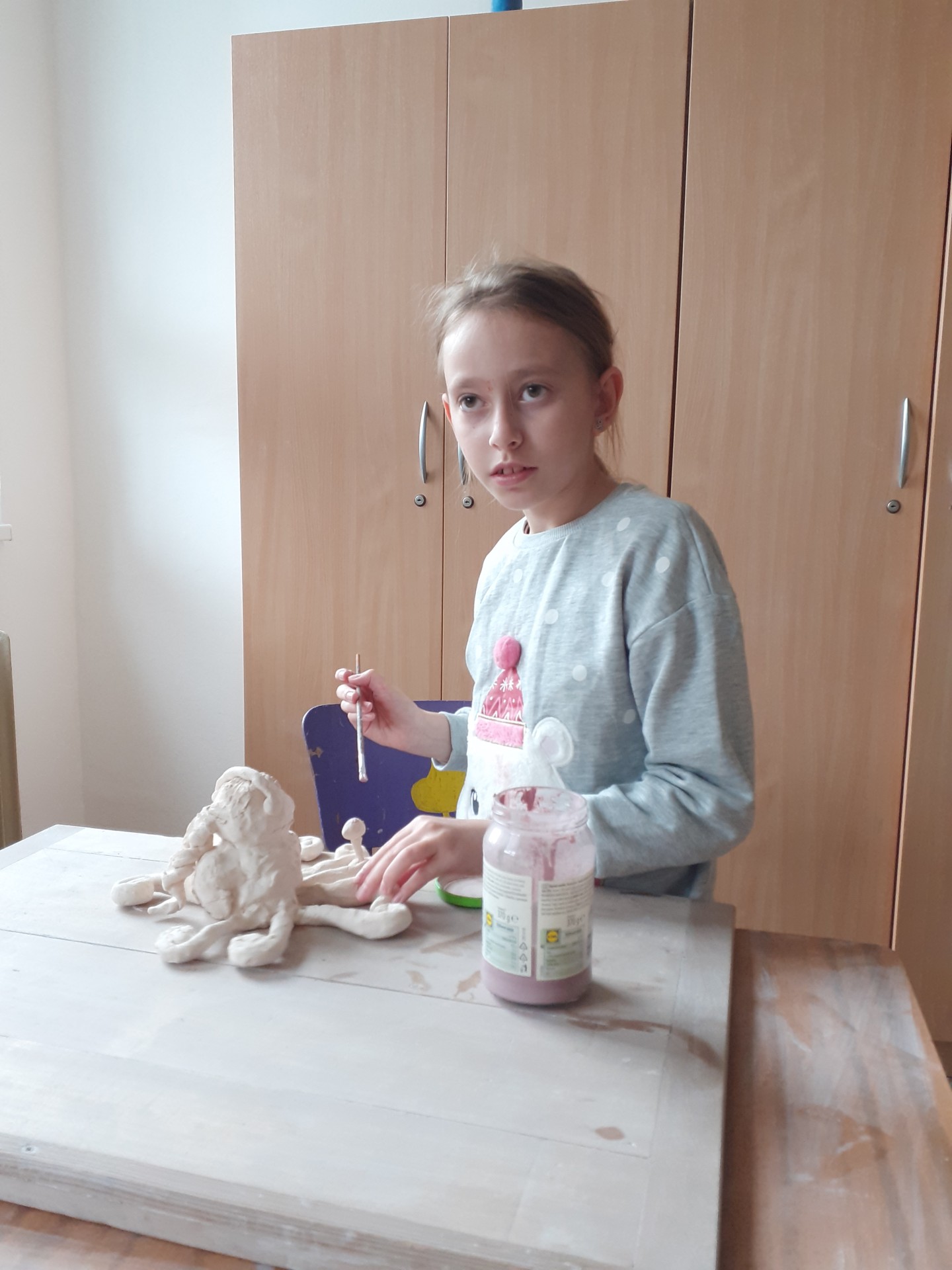 Keramika - přípravy na jarmark