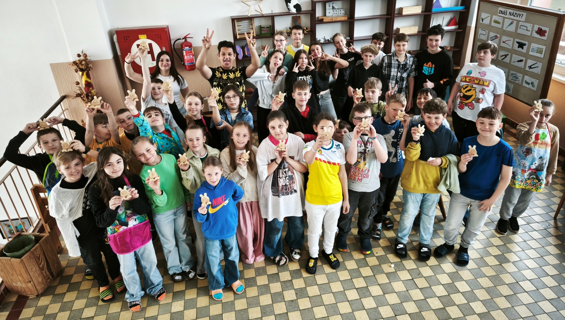 Tvoření ve školní dílně 15. 4. 2025