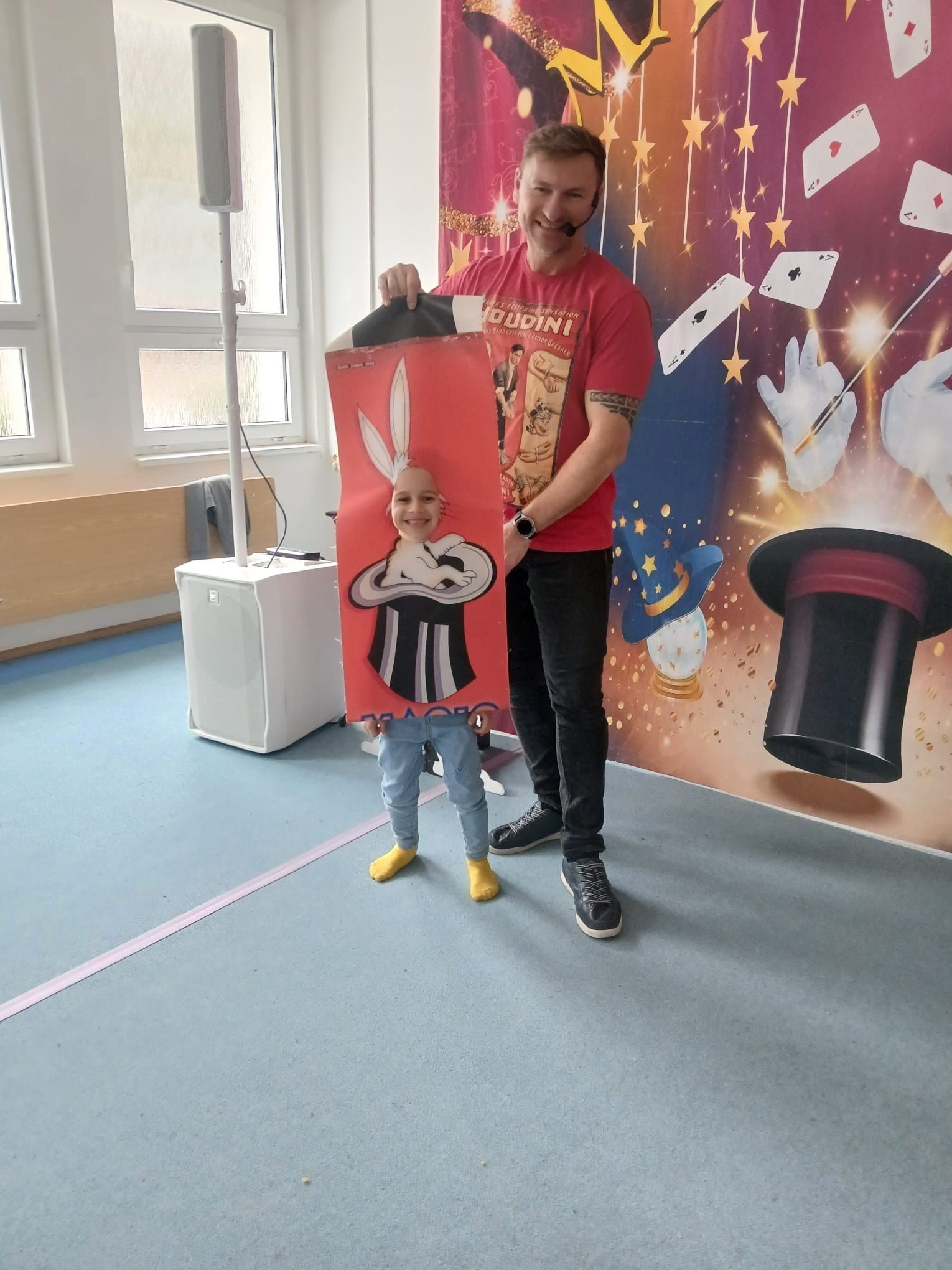 Kouzelnické vystoupení ve školní družině
