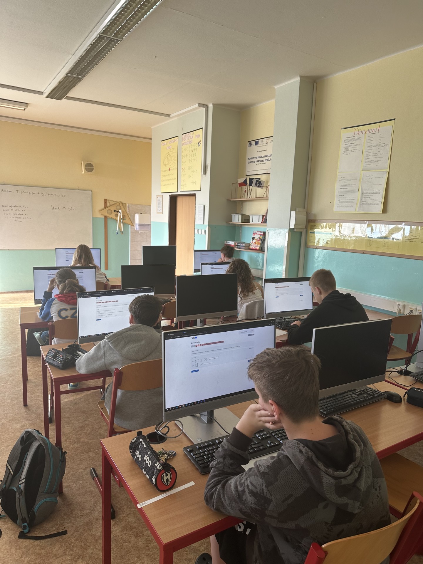 Trénink na přijímací zkoušky pro žáky 8. ročníku