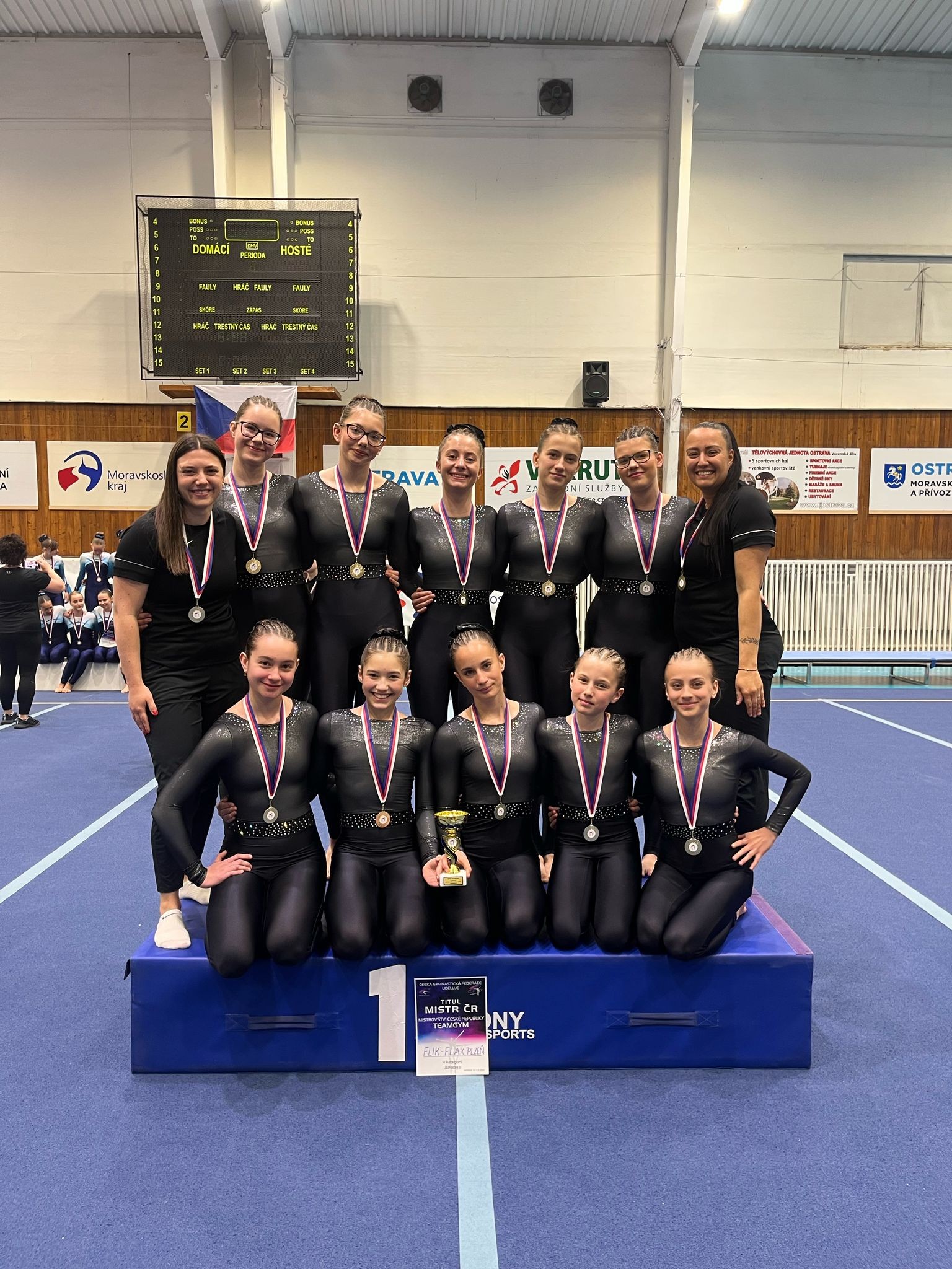 Mistryně ČR v Teamgymu - Flik - Flak Plzeň