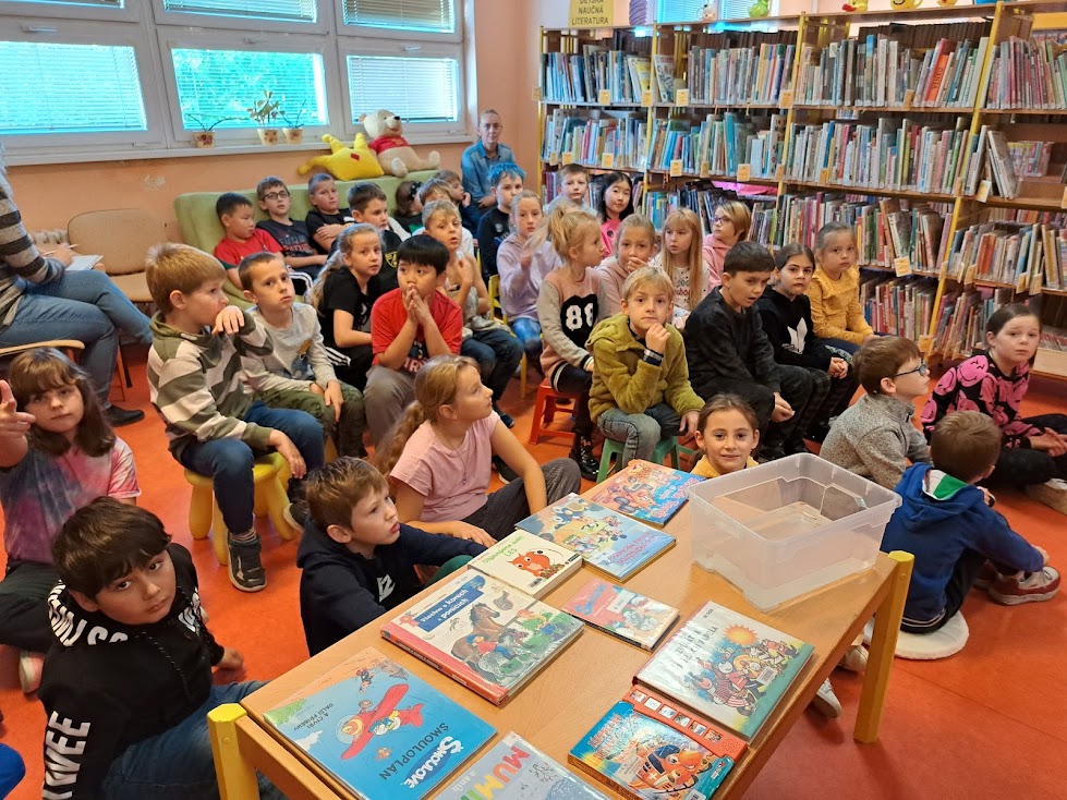Návštěva Obvodní knihovny Lochotín