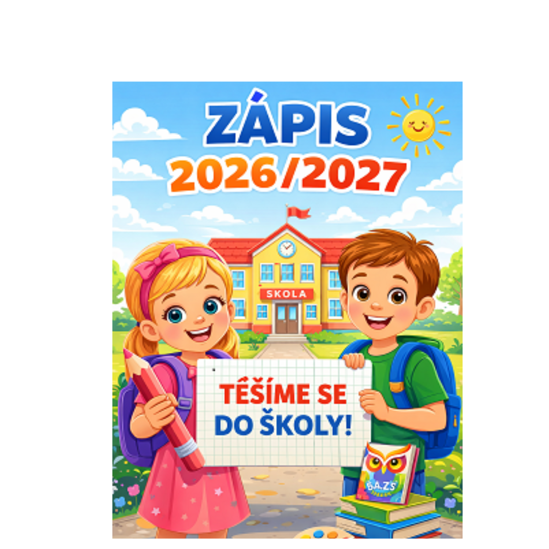 Zápis dětí do 1. ročníku pro školní rok 2026/2027