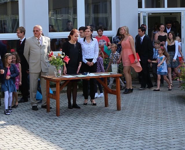Slavnostní vyřazení žáků devátých tříd - 2015