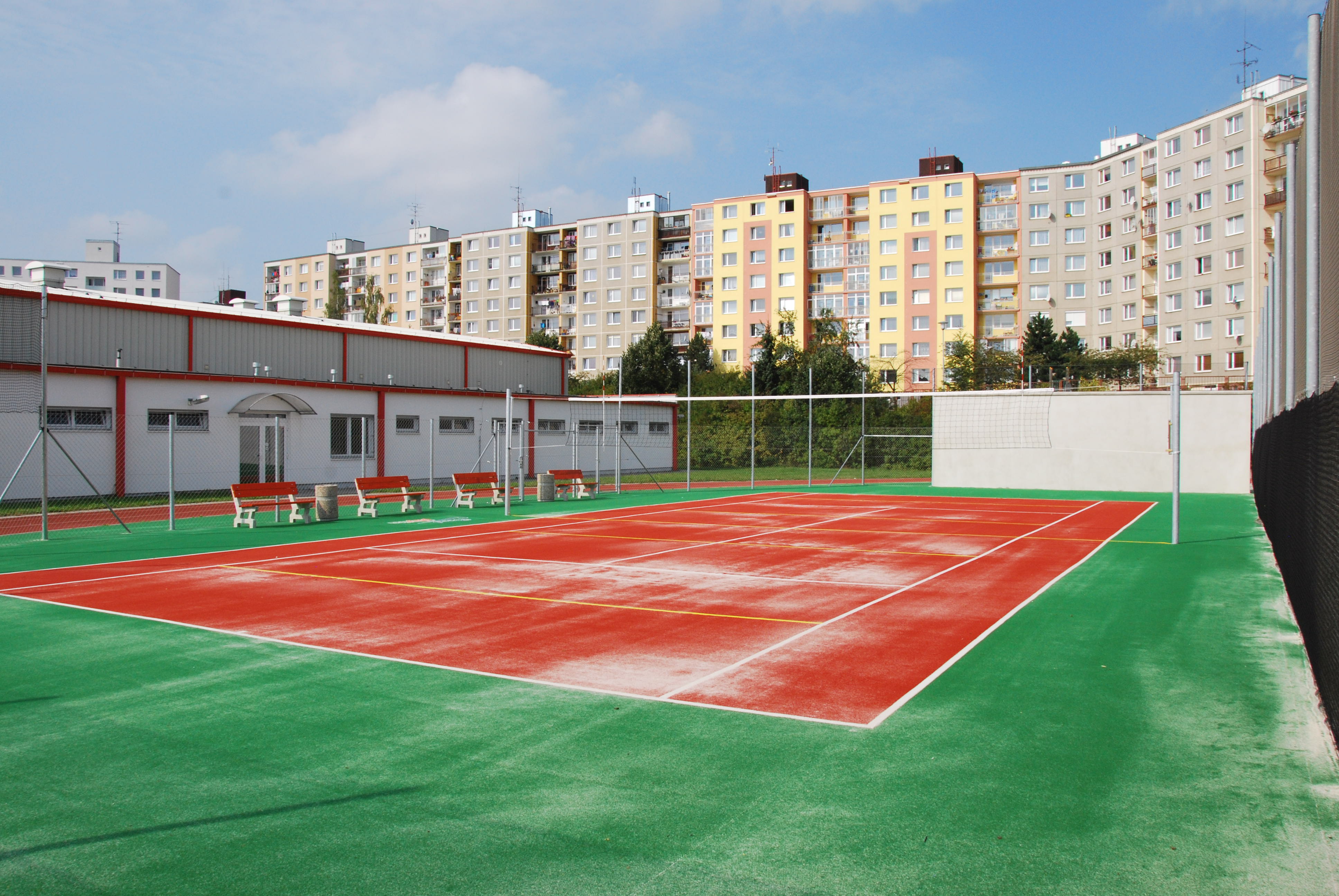 SLAVNOSTNÍ OTEVŘENÍ NOVÝCH SPORTOVIŠŤ