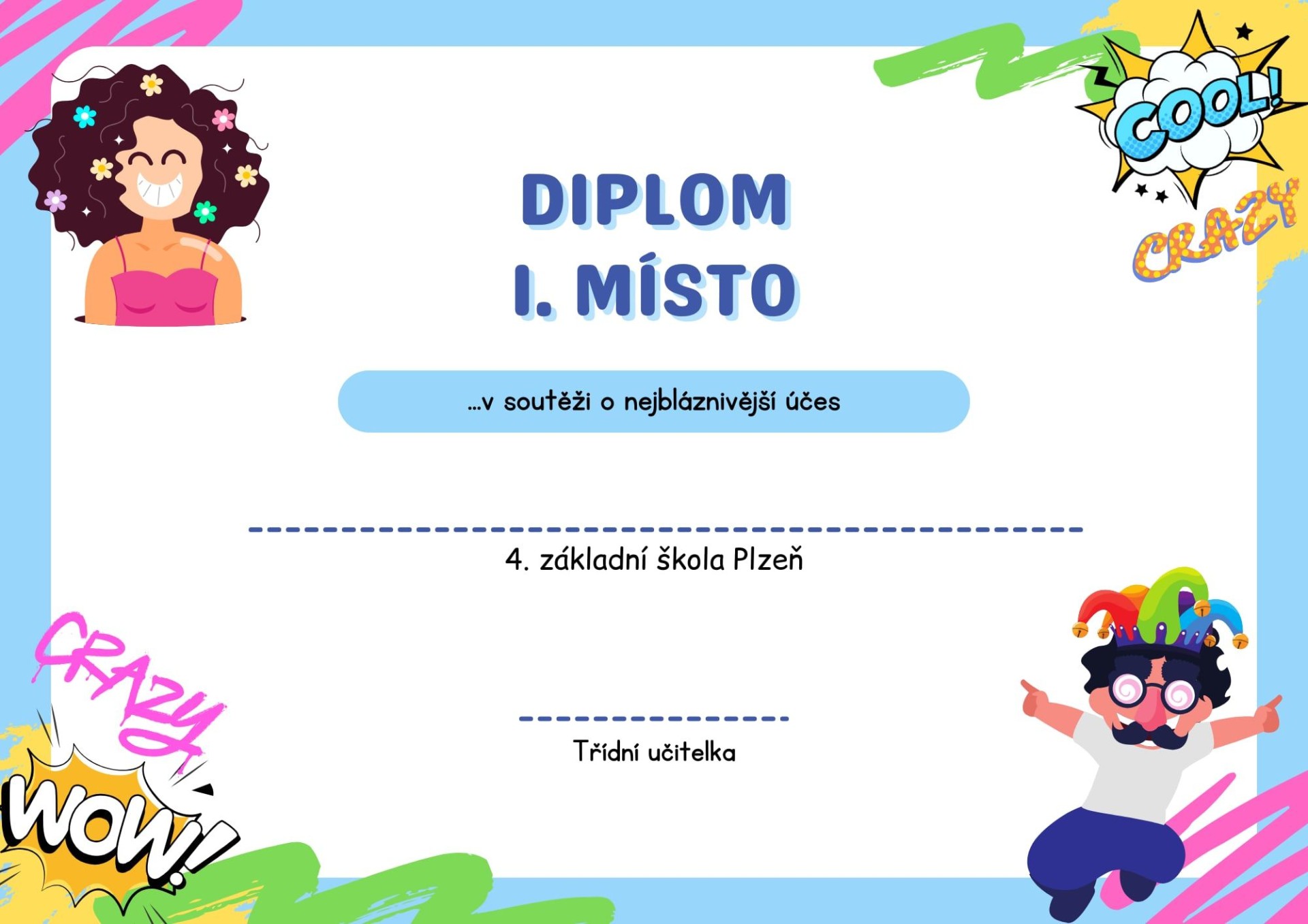 3. A - DEN ŠÍLENÝCH ÚČESŮ
