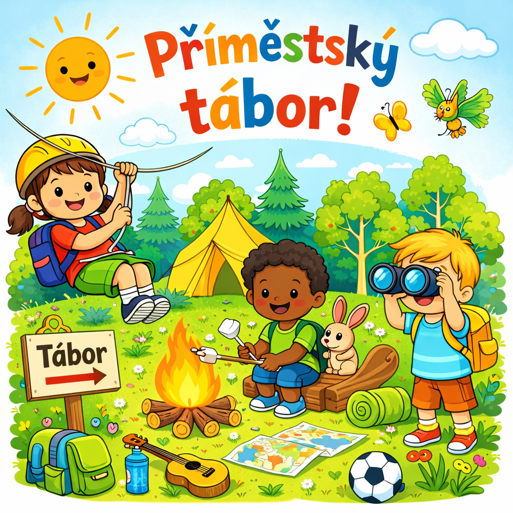 PŘÍMĚSTSTKÉ TÁBORY - LÉTO 2026
