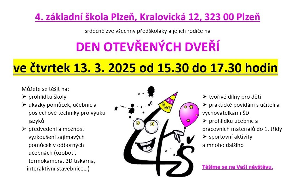 DEN OTEVŘENÝCH DVEŘÍ