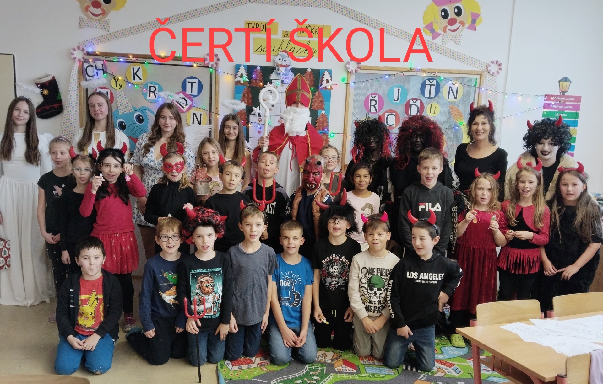 2. A - ČERTÍ ŠKOLA