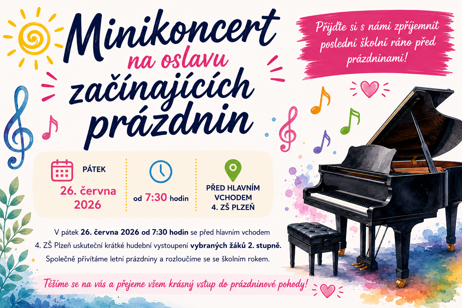 MINIKONCERT 4. ZŠ PLZEŇ