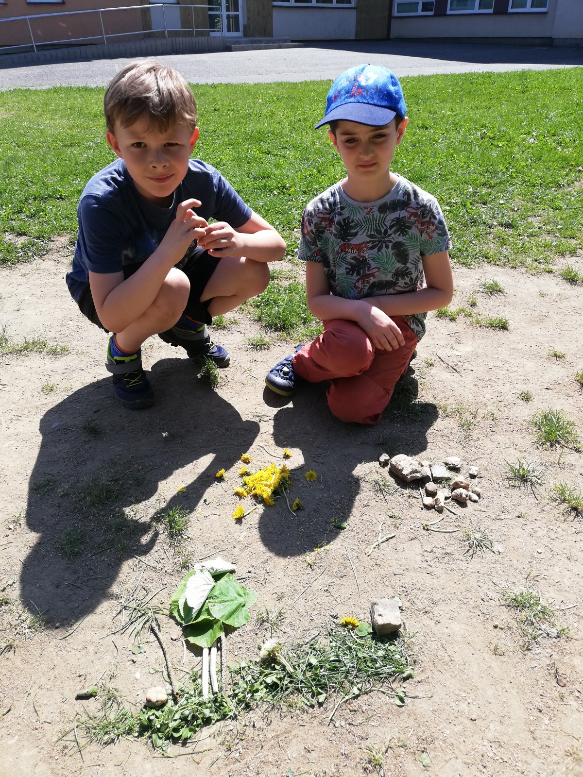 Pracovní vyučování LAND ART