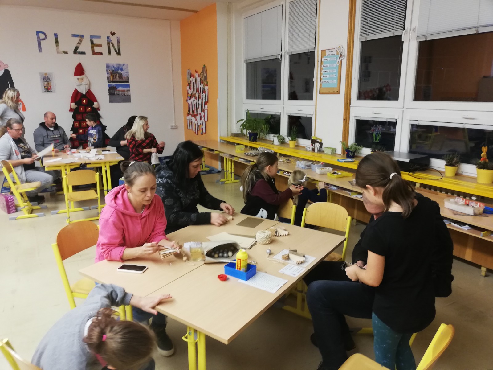 Vánoční vyrábění s rodiči