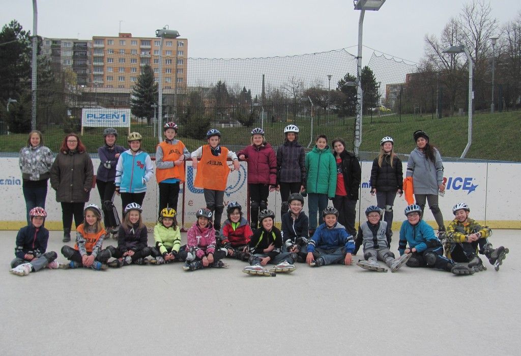 Bruslení v Ice Parku - 9.4.2015