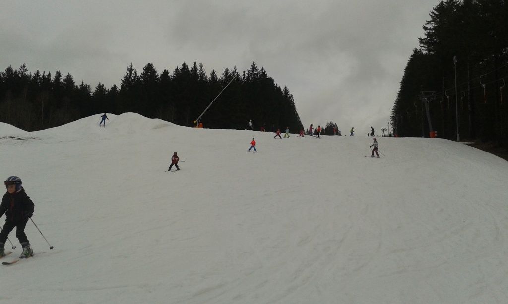 Ještě jednou lyžujeme