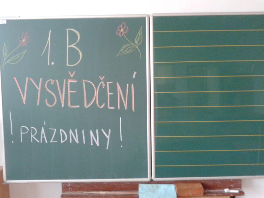 Konec 1. školního roku (2012/2013)