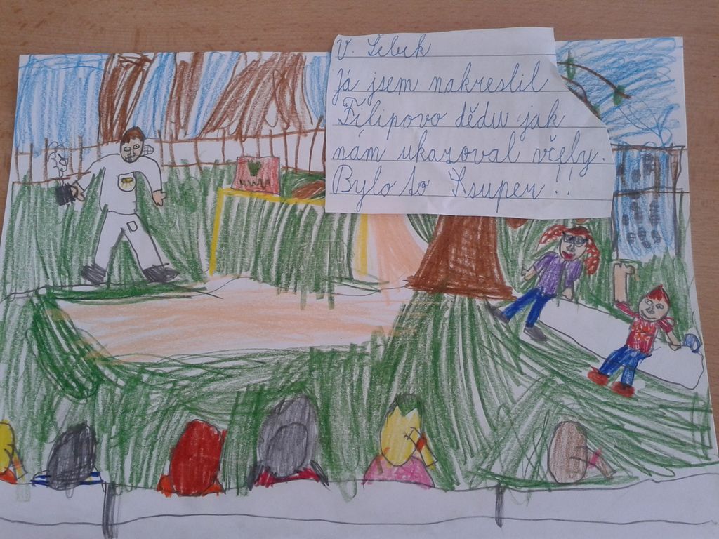 Vzpomínka na Arboretum Sofronka očima dětí