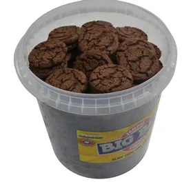 Big Ben Famous Cookies Slide Choc Chip Biscuit Bucket - 9L