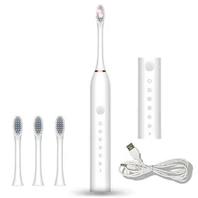 Six-Speed USB Rechargeable Ultrasonic Toothbrush