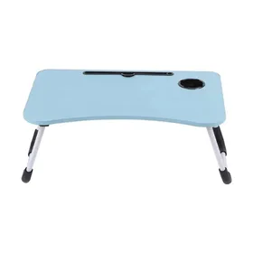 Foldable Laptop Bed Table Lap Standing Desk for Bed and Breakfast Holder