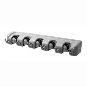 Multi-Purpose Broom Holder - Grey