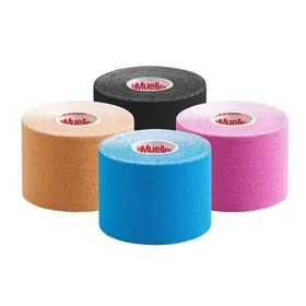 Kinesiology Tape 4 Rolls - Purple, Orange, Blue, Yellow