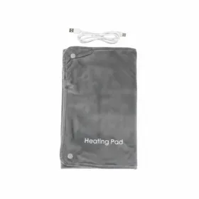 Portable USB Electric Heating Pad - Soft Plush Hand Warmer Therapy Wrap