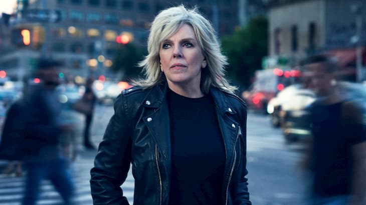 Lucinda Williams and her band