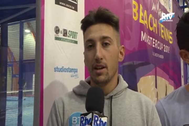 "San Marino Beach Tennis Master Cup": le interviste - Alla Beach Tennis Master Cup presenti anche i nazionali sammarinesi: Nicolò Bombini, in coppia con l...