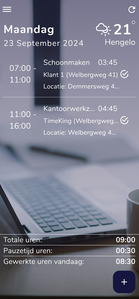 werkbon app eenvoudig opdrachten registreren
