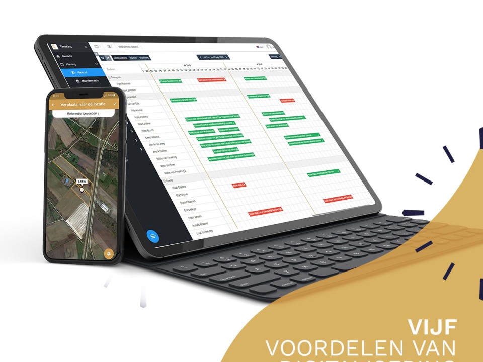 De vijf voordelen van digitalisering