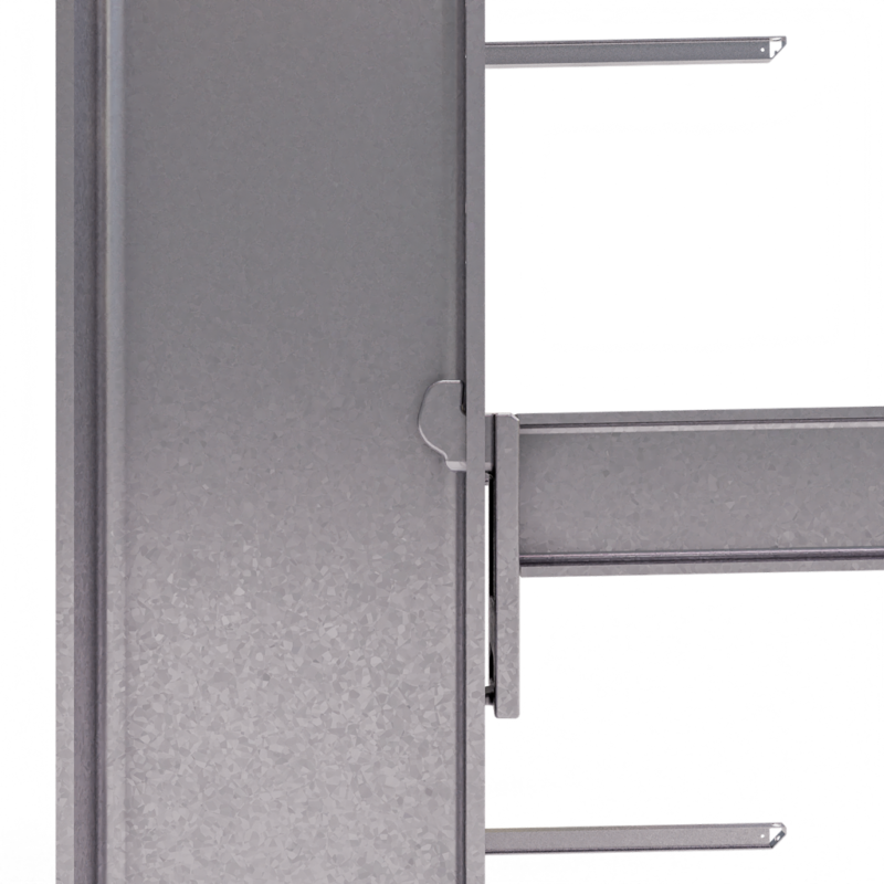 Detail shot draagarmstelling buiten 4