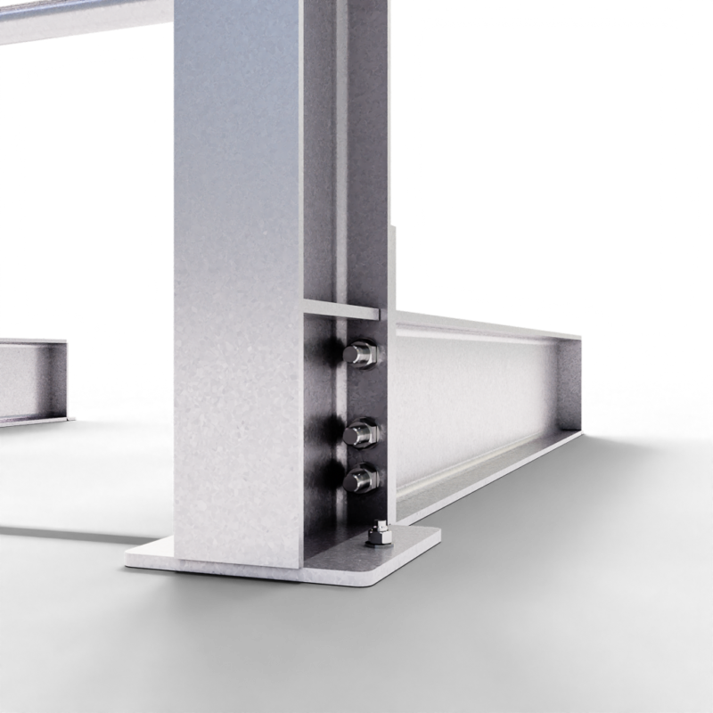 Detail shot draagarmstelling buiten 6