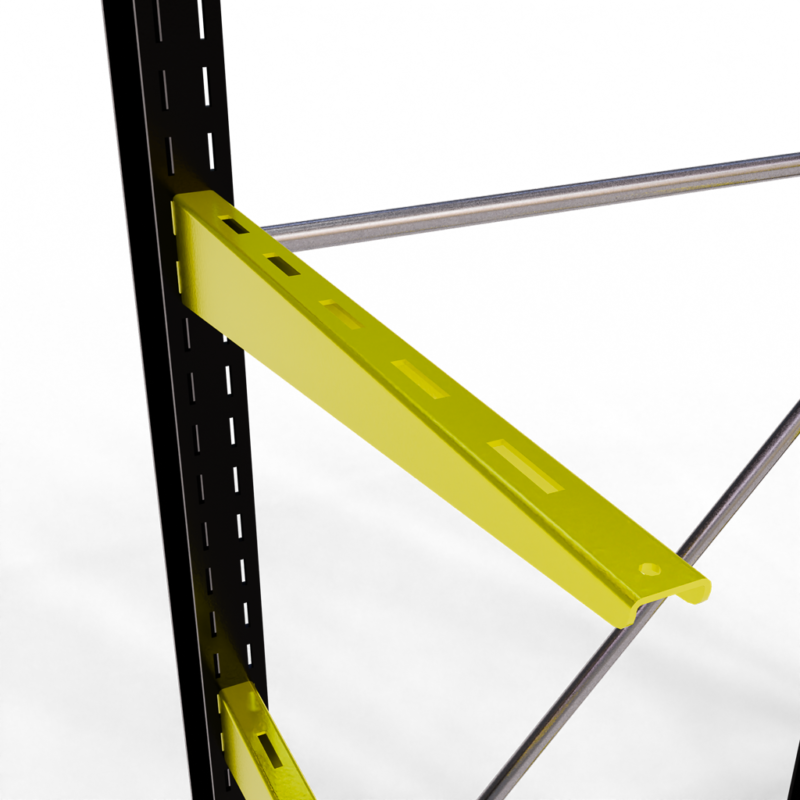 Detail shot draagarmstelling licht binnen 11