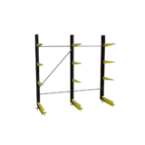 Draagarmstelling licht H2000 A3x600 L2000