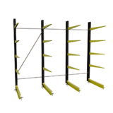 Draagarmstelling licht H2500 A4x1000 L3000