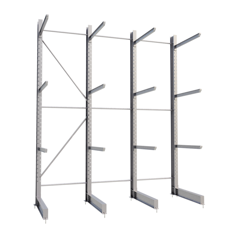 Draagarmstelling zwaar buiten H4500 A3x1200 L3000